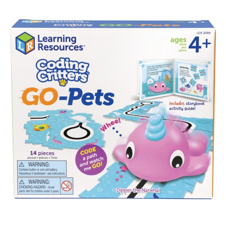 Learning Resources Coding Critters™ Go-Pets, Dipper the Narwhal
