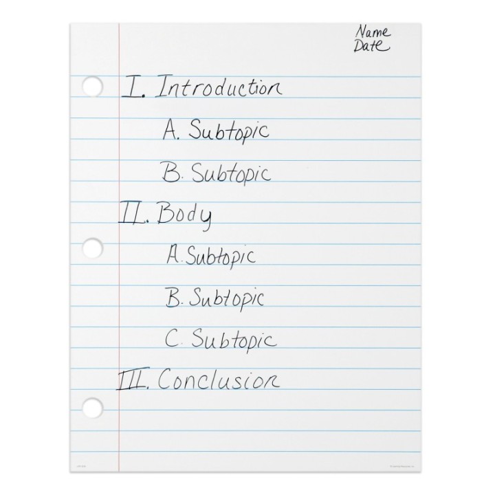 Learning Resources Magnetic Demonstration Notebook Paper, 22" x 28"