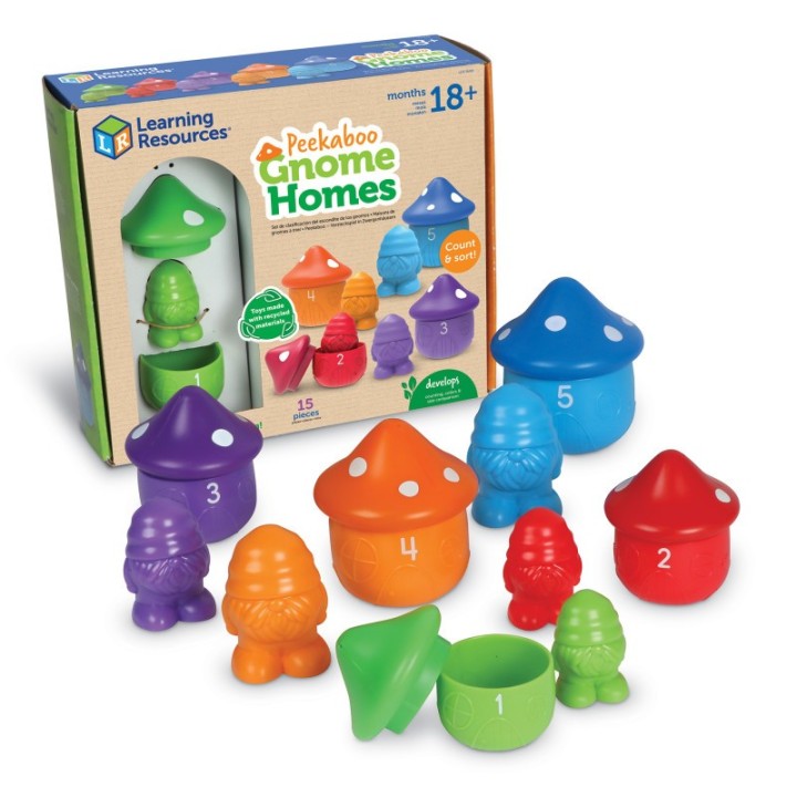 Learning Resources Peekaboo Gnome Homes