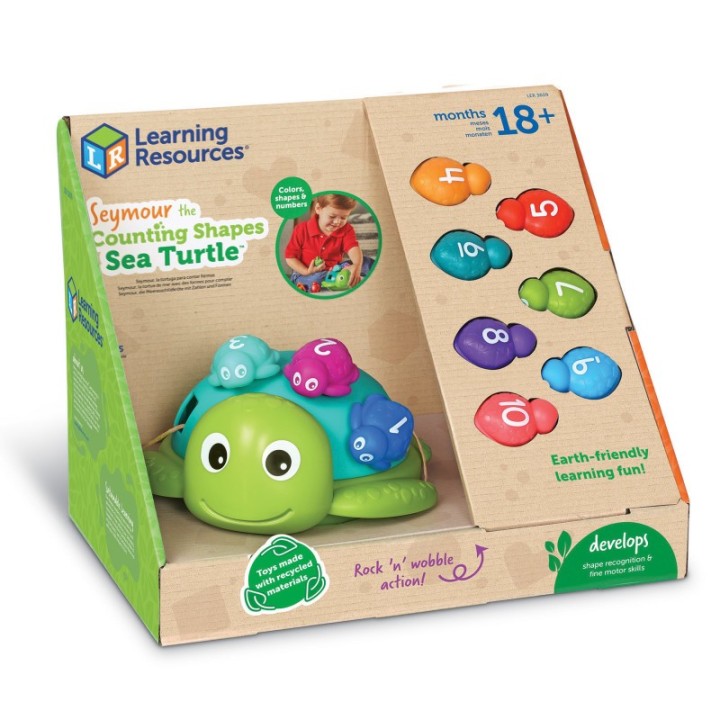 Learning Resources Seymour The Counting Shapes Sea Turtle