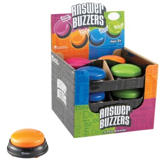 Learning Resources Answer Buzzers, Set of 12