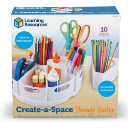 Learning Resources Create-A-Space™ Storage Center, White