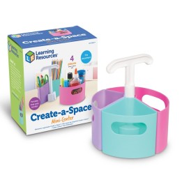 Learning Resources Create-A-Space™ Mini-Center Pastel