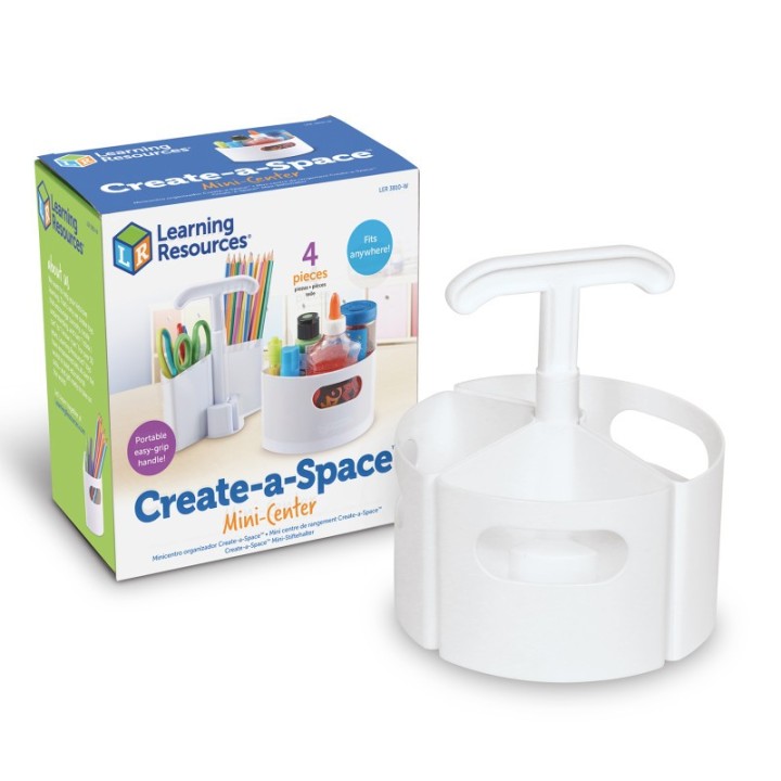 Learning Resources Create-A-Space™ Mini-Center White