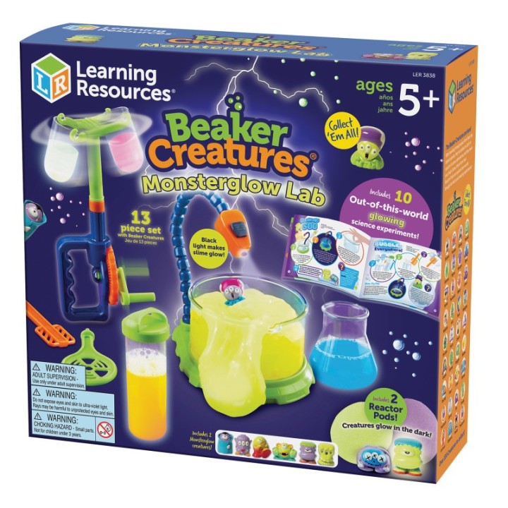 Learning Resources Beaker Creatures® Monster Glow Lab