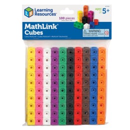 Learning Resources MathLink® Cubes, Set of 100