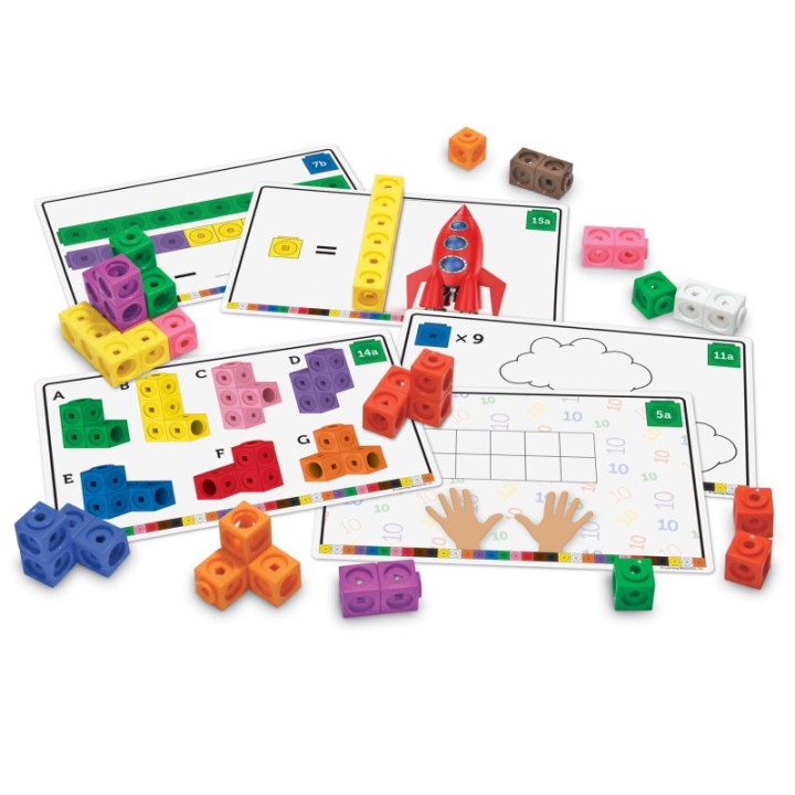 Learning Resources Mathlink® Cubes Early Math Activity Set