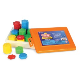 Learning Resources Hexagram Weights, Pack of 54