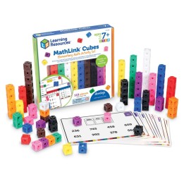 Learning Resources Mathlink Cube Math Activity Set