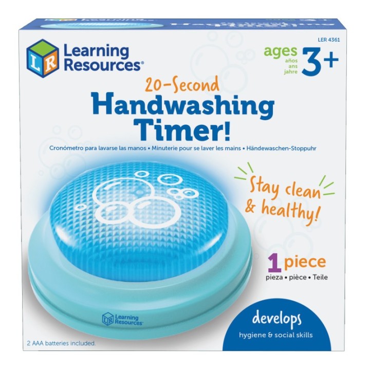 Learning Resources 20-Second Handwashing Timer
