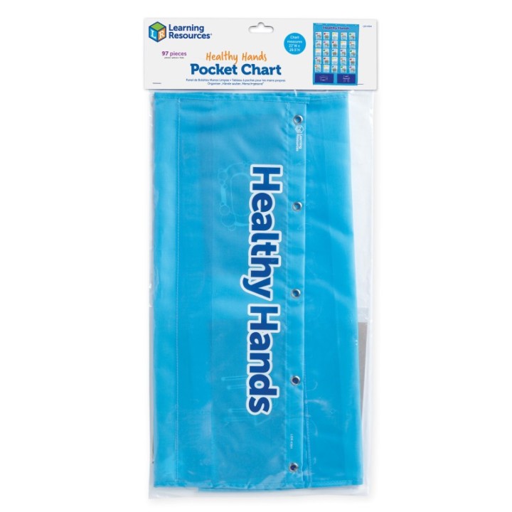 Learning Resources Healthy Hands Pocket Chart