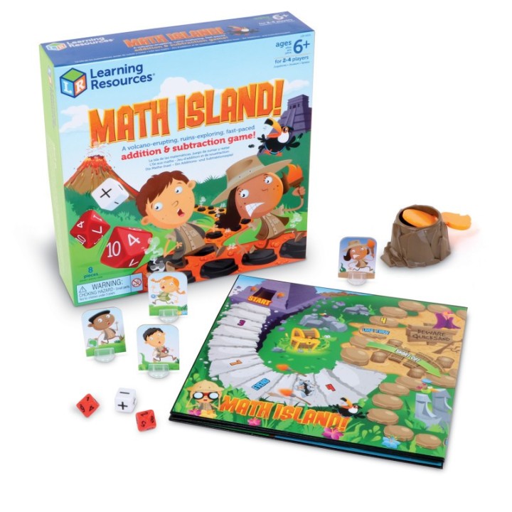 Learning Resources Math Island Addition & Subtraction Game