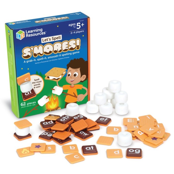 Learning Resources Let's Spell S'Mores Game