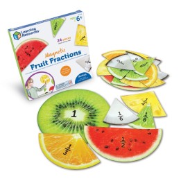 Learning Resources Magnetic Fruit Fractions