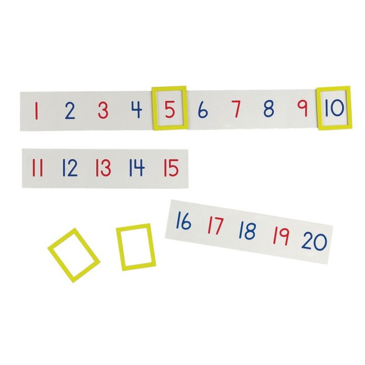 Learning Resources Magnetic Number Line, 1-100