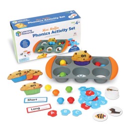 Learning Resources Muffin Tin Letters & Sounds
