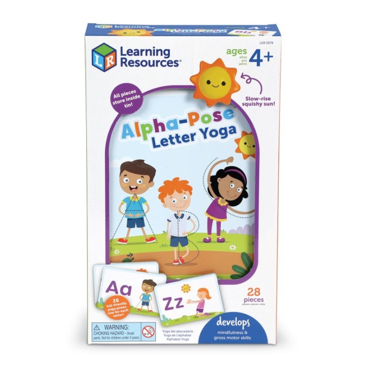 Learning Resources Alpha-Pose Letter Yoga