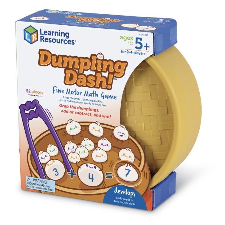 Learning Resources Dumpling Dash! Fine Motor Math Game