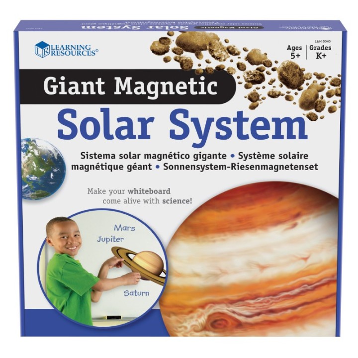 Learning Resources Giant Magnetic Solar System Set, Set of 12