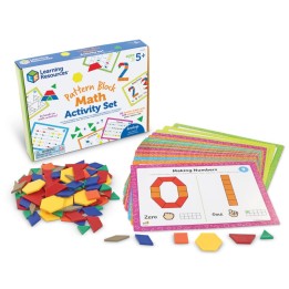 Learning Resources Pattern Block Math Activity Set