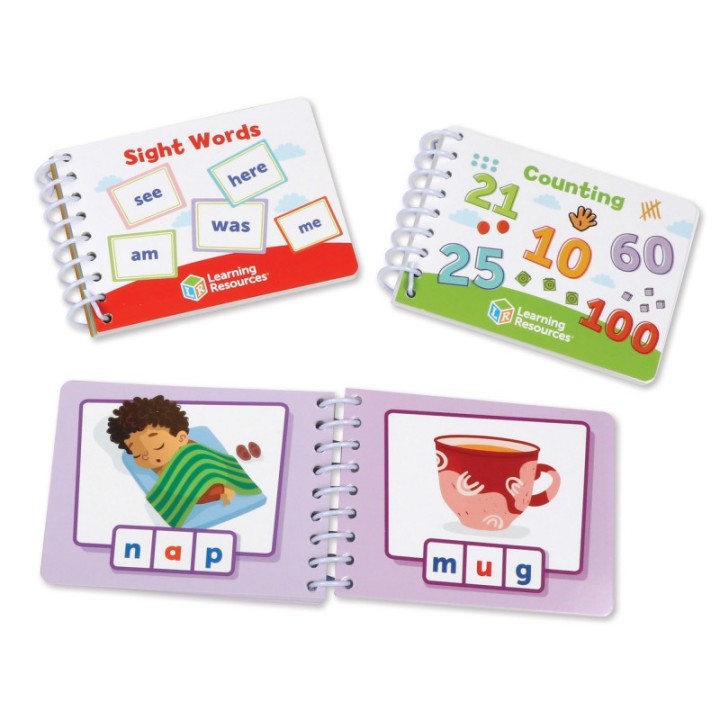Learning Resources Skill Builders! Kindergarten Flipbook Library
