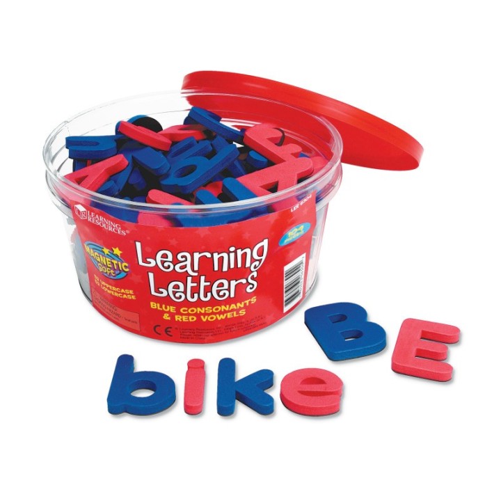 Learning Resources Magnetic Soft Foam Learning Letters, Uppercase & Lowercase