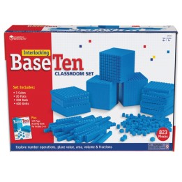 Learning Resources Interlocking Base Ten: Class Set