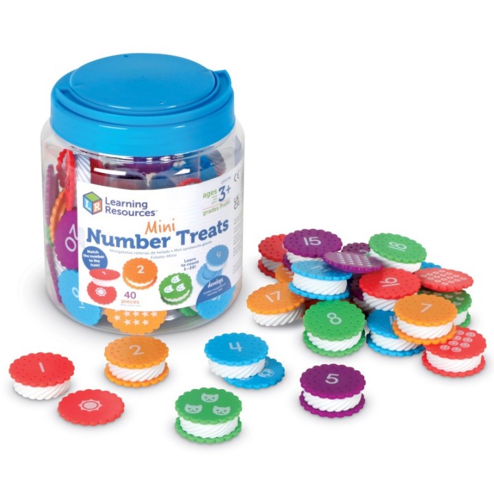 Learning Resources Mini Number Cookies
