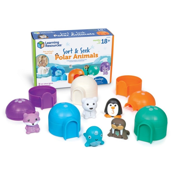 Learning Resources Sort & Seek Polar Animals