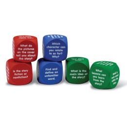Learning Resources Reading Comprehension Cubes, 6/set