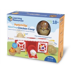 Learning Resources Peeksville Hide & Cheep Chicken Coop