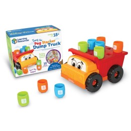 Learning Resources Tony the Peg Stacker Dump Truck