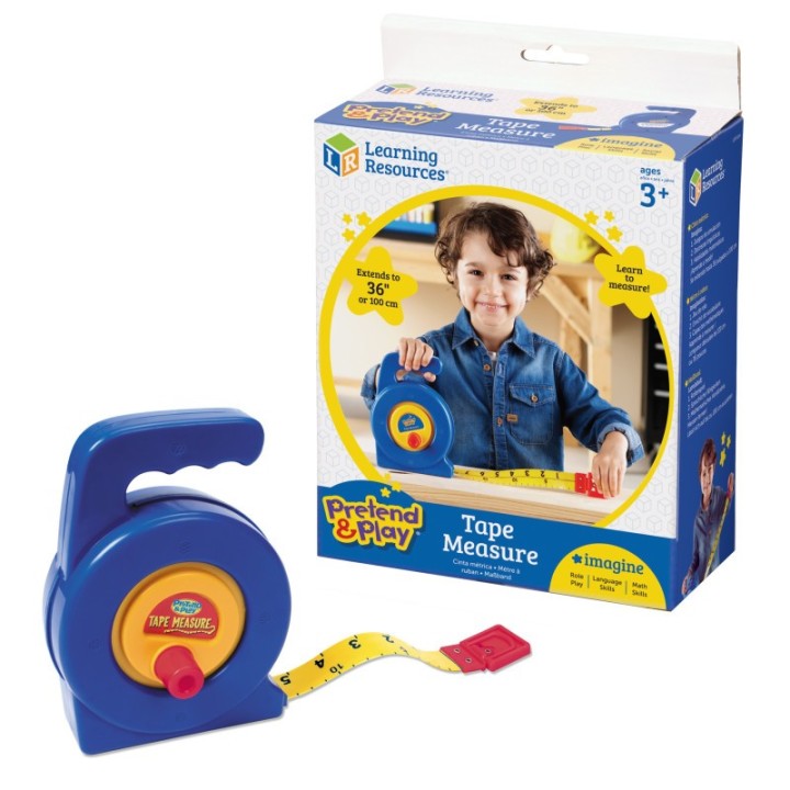 Learning Resources Pretend & Play® Tape Measure, 3'/1 meter