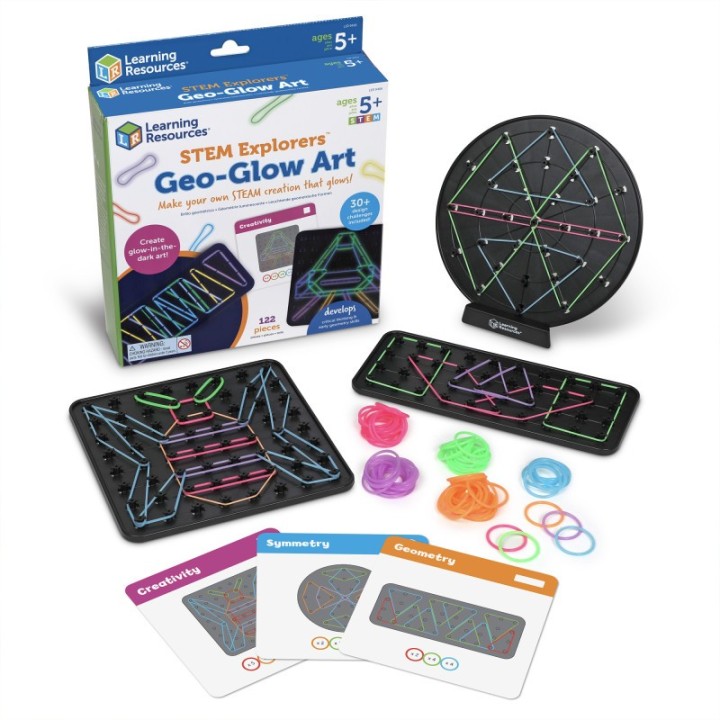 Learning Resources STEM Explorers Geo-Glow Art