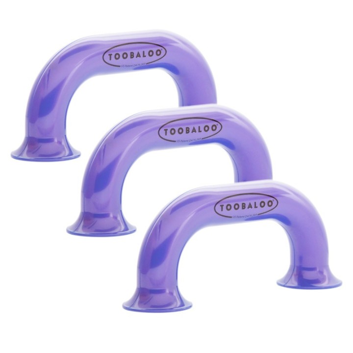Learning Loft® Toobaloo® Auditory Feedback Educational Tool, Purple, Pack of 3