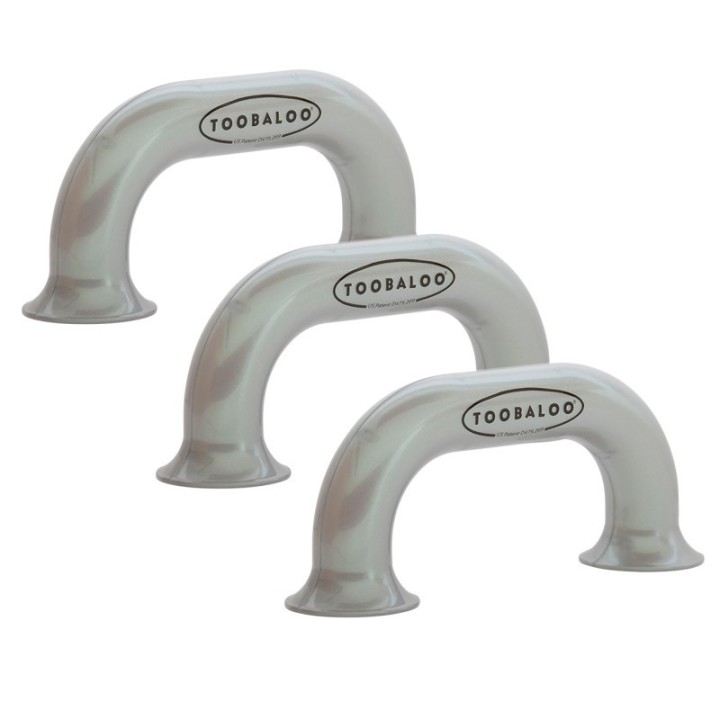 Learning Loft® Toobaloo® Auditory Feedback Educational Tool, Silver, Pack of 3