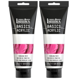 Liquitex BASICS Modelling Paste, 250 mL Tube, Pack of 2