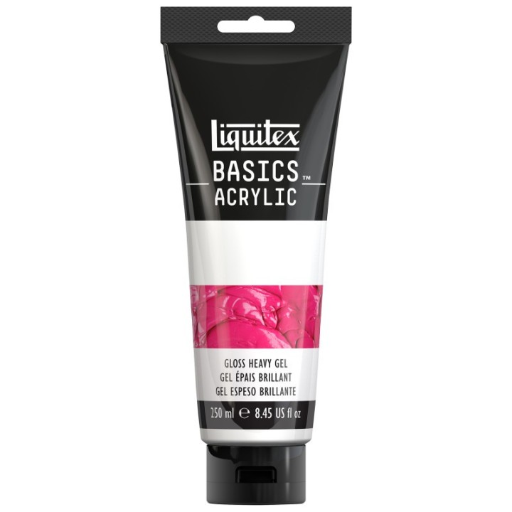 Liquitex BASICS Gloss Heavy Gel, 250 mL Tube