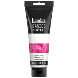 Liquitex BASICS Matte Gel Medium, 250 mL Tube