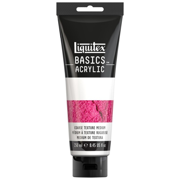 Liquitex BASICS Coarse Texture Gel, 250 mL Tube