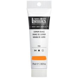 Liquitex Professional Heavy Body Acrylic Paint, 59 mL Tube, Cadmium Orange