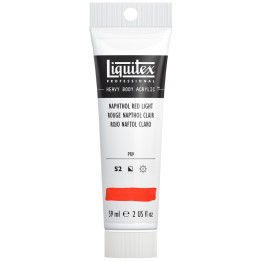 Liquitex Professional Heavy Body Acrylic Paint, 59 mL Tube, Naphthol Red Light