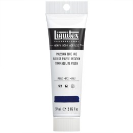 Liquitex Professional Heavy Body Acrylic Paint, 59 mL Tube, Prussian Blue Hue