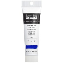 Liquitex Professional Heavy Body Acrylic Paint, 59 mL Tube, Ultramarine Blue (Green Shade)