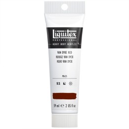 Liquitex Professional Heavy Body Acrylic Paint, 59 mL Tube, Van Dyke Red