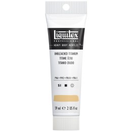 Liquitex Professional Heavy Body Acrylic Paint, 59 mL Tube, Unbleached Titanium