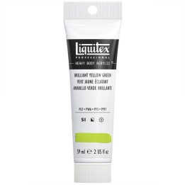 Liquitex Professional Heavy Body Acrylic Paint, 59 mL Tube, Brilliant Yellow Green