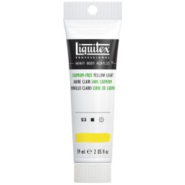 Liquitex Professional Heavy Body Acrylic Paint, 59 mL Tube, Cadmium Free Yellow Light