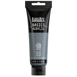 Liquitex BASICS Acrylic Paint, 118 mL Tube, Blue Gray