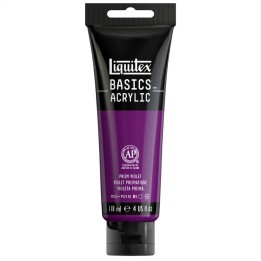 Liquitex BASICS Acrylic Paint, 118 mL Tube, Prism Violet